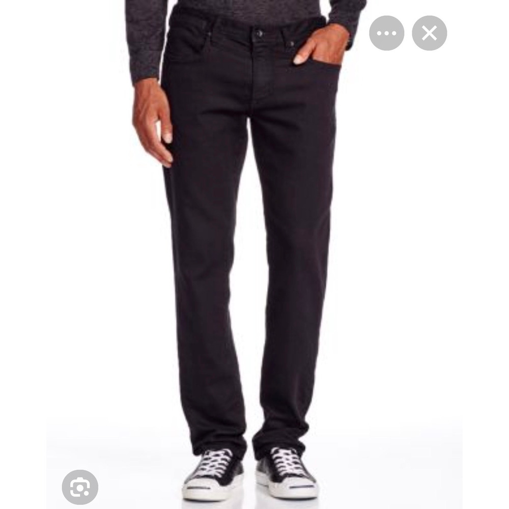 NWT: John Varvatos J701 Straight Fit Jeans in Black Size 30